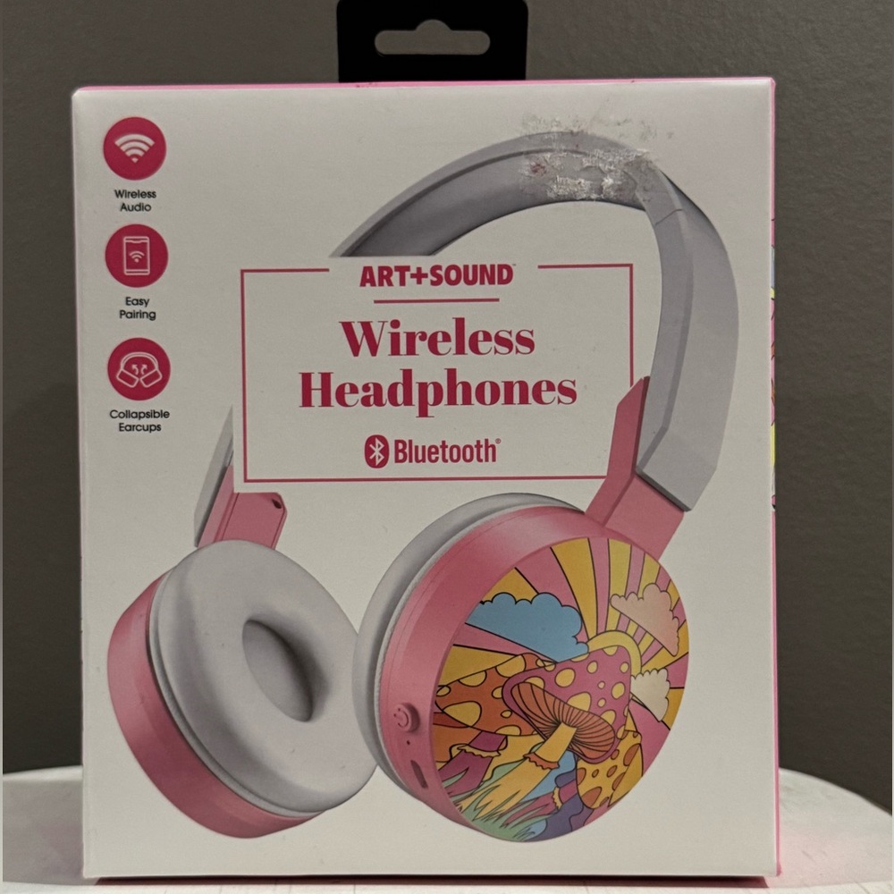 Art + Sound Wireless Bluetooth headset!! New in package!